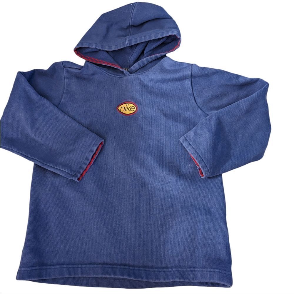 ‎Vintage Nike blue hoodie sweatshirt